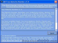 MB Free Maturity Number screenshot